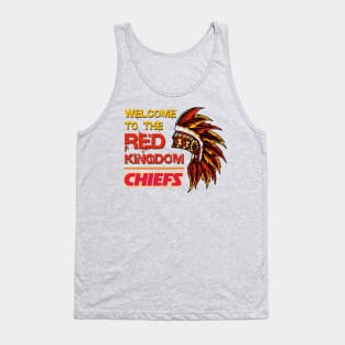 Welcome to the Red Kingdom - Kansas City Chiefs - Patrick Mahomes Tank Top